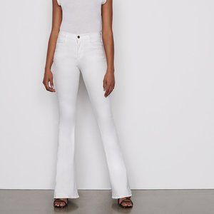 FRAME Le High Flare Blanc Jean